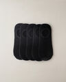 Paquete Calcetines Deportivos Negros,NEGRO